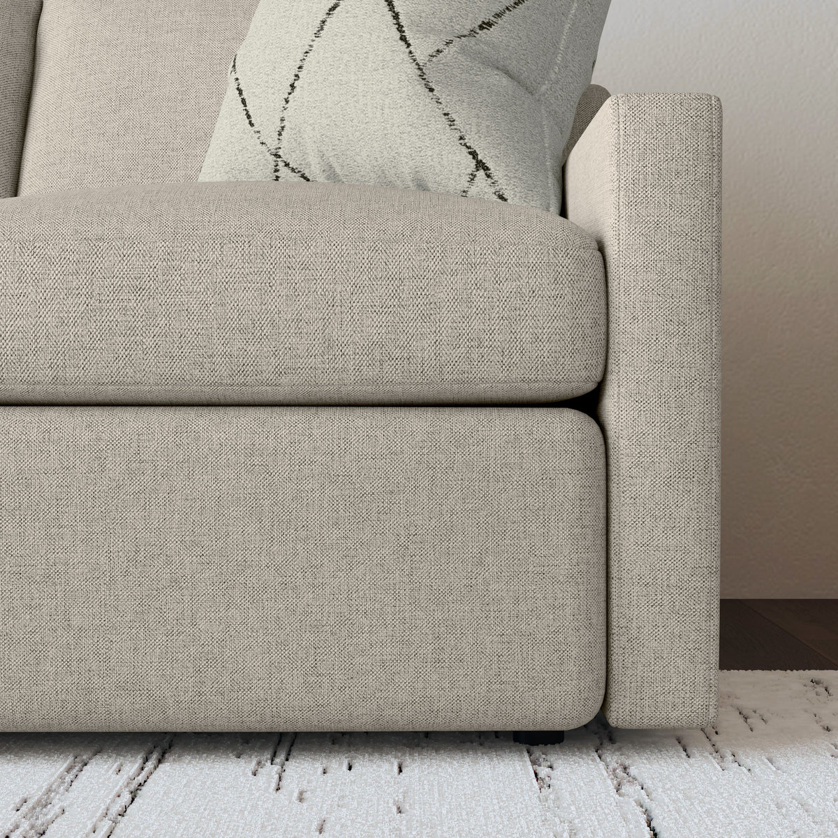 Sky Fabric Upholstered Loveseat | Flexsteel