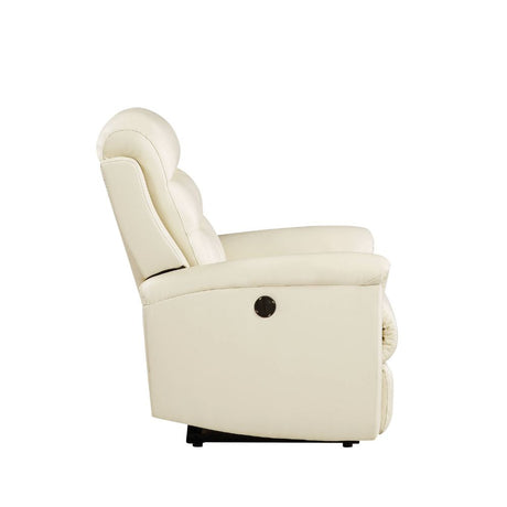 Ava Power Motion Recliner 59692 Beige Top Grain Leather Match | Acme - 59692 - Home Elegance USA - 3