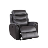 Ava Power Motion Recliner 59693 Brown Top Grain Leather Match | Acme - 59693 - Home Elegance USA - 5