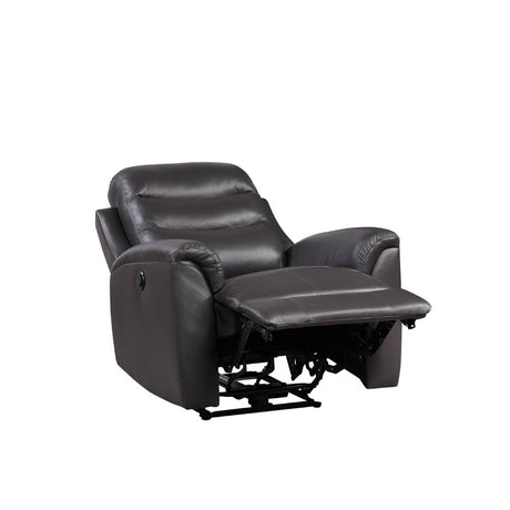 Ava Power Motion Recliner 59693 Brown Top Grain Leather Match | Acme - 59693 - Home Elegance USA - 6