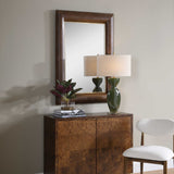 Donovan Wood Mirror Woodtone - Dark Brown by Uttermost - View 3