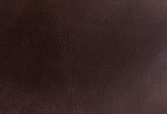 Acme - Brancaster Ottoman 59836 Retro Brown Top Grain Leather & Aluminum