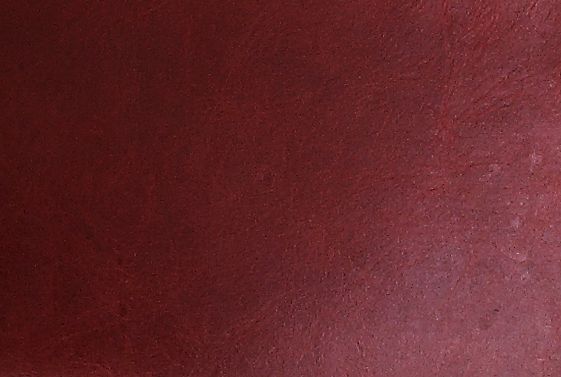 Acme - Brancaster Ottoman 59838 Antique Red Top Grain Leather & Aluminum