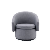 Acme - Joyner Accent Chair 59845 Pebble Gray Linen