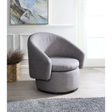 Acme - Joyner Accent Chair 59845 Pebble Gray Linen