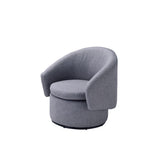 Acme - Joyner Accent Chair 59845 Pebble Gray Linen