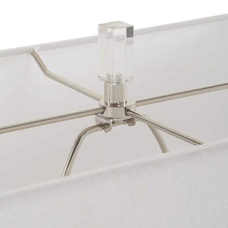 Mayme Table Lamp - White by Uttermost - View 8