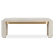 Serena Bench - White by Uttermost - View 1