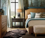 Driftwood Queen Upholstered Bed - Light Brown by Hooker Furniture - View 3