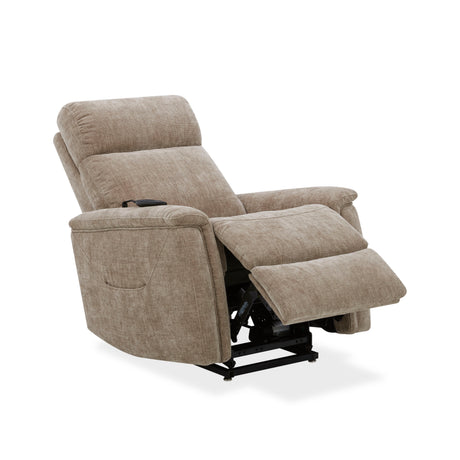 Luma Power Lift Recliner With Power Headrest, Lumbar, Heat & Massage - Gray | Flexsteel