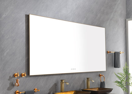 84x 36Inch LED Mirror Bathroom Vanity Mirror with Back Light, Wall Mount Anti - Fog Memory Large Adjustable Vanity Mirror - W1272103488 - image - 18