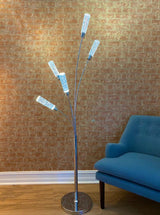 5 Crystal Cylinders Floor Lamp - FN - 1165 - image - 2