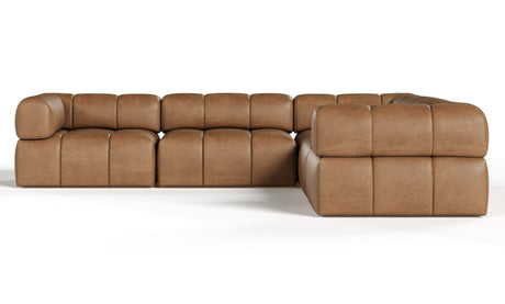 Everest Modern Brown Leather Modular Sectional Sofa – VIG Furniture - sold by Home Elegance USA