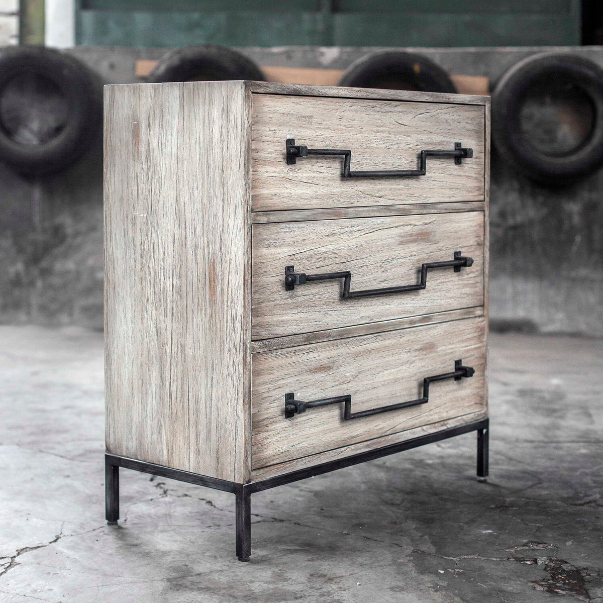 Jory Accent Chest Aged Ivory - Beige by Uttermost - View 4
