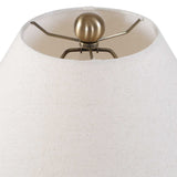 Brinsley Table Lamp Ivory - White by Uttermost - View 6