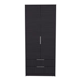 Trappe Armoire, Bedroom, Black - sold by Home Elegance USA