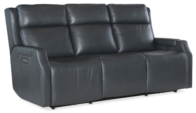 Nelson Zero Gravity Power Sofa With Power Headrest And Lumbar - Black by Hooker Furniture - View 1