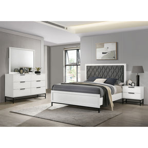 Taraval White 4-piece Queen Bedroom Set