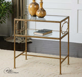 Genell Side Table - Gold by Uttermost - View 3