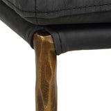 Ascend Counter Stool Charcoal - Black / Gold by Uttermost - View 9