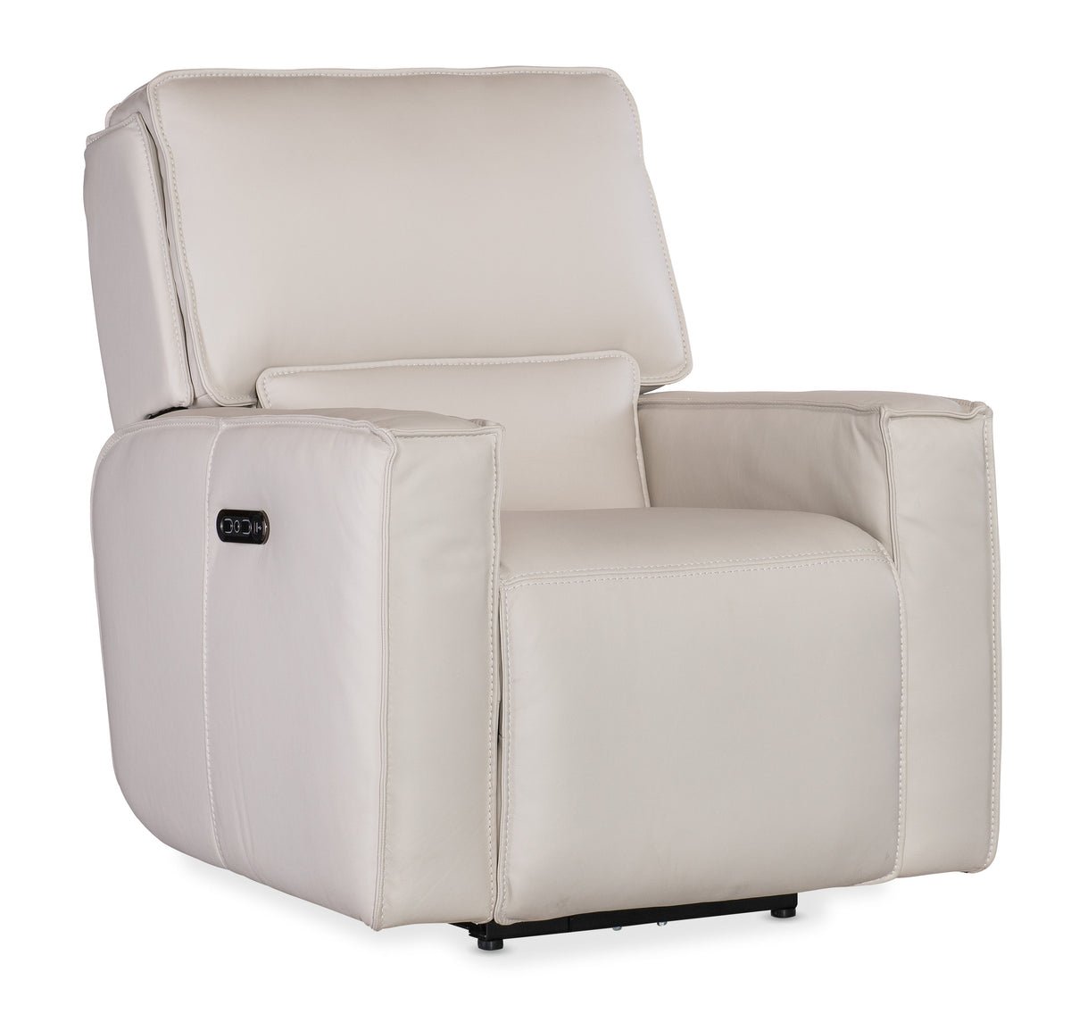 Miles Zero Gravity Power Recliner With Power Headrest - White by Hooker Furniture - View 1