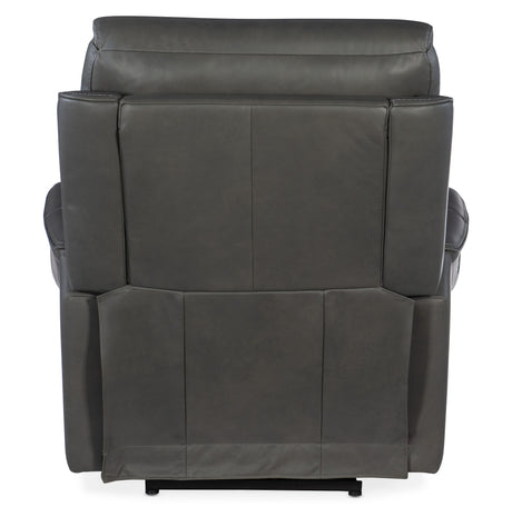 Lyra Zero Gravity Power Recliner With Power Headrest - Dark Gray by Hooker Furniture - View 6
