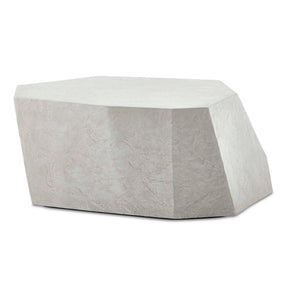 Parra Outdoor Coffee Table Limestone - White by Uttermost - View 1