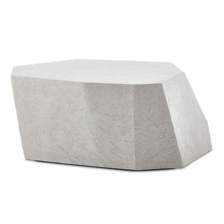 Parra Outdoor Coffee Table Limestone - White by Uttermost - View 1