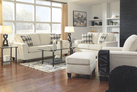 Abinger - Natural - 4 Pc. - Sofa, Loveseat, Chair, Ottoman | Ashley - 83904/38/35/20/14 - Home Elegance USA - 1