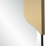 Makari Mirror - Gold by Uttermost - View 4