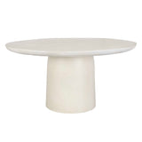 Madrone Outdoor Dining Table - White by Uttermost - View 3