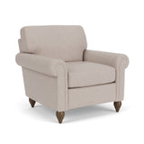 Moxy Fabric Chair With Rolled Arms | Flexsteel