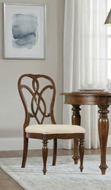 Leesburg Splatback Side Chair - Beige / Dark Brown by Hooker Furniture - View 4