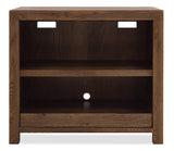 Driftwood Open Shelf Cabinet Worn Saddle - Dark Brown by Hooker Furniture - View 2
