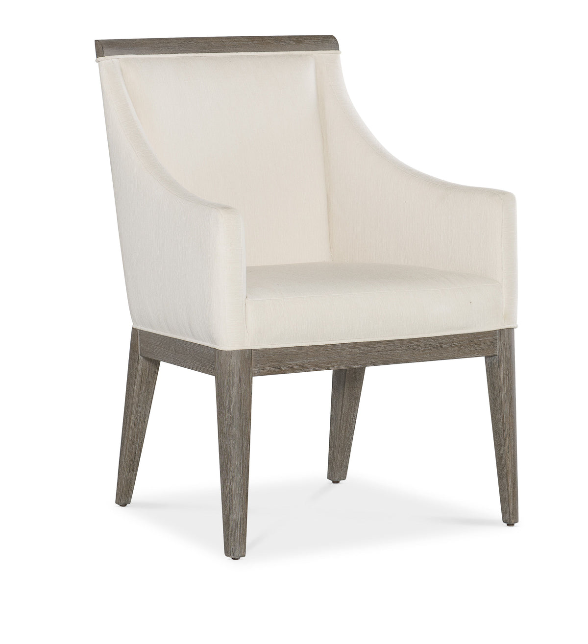 Modern Mood Upholstered Arm Chair (Set of 2) - Dark Brown / Beige by Hooker Furniture - View 1