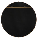 Cyprus Round Mirror - White by Uttermost - View 6