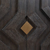 Faulkner 4 Door Cabinet - Black by Uttermost - View 7