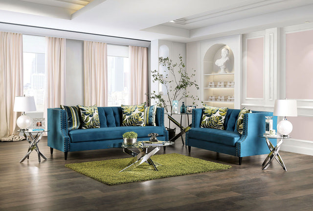 Azuletti - Sofa & Loveseat - SM2219 - 2PC - Home Elegance USA - 1