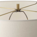 Shino Antique Brass Floor Lamp - Bronze by Uttermost - View 6