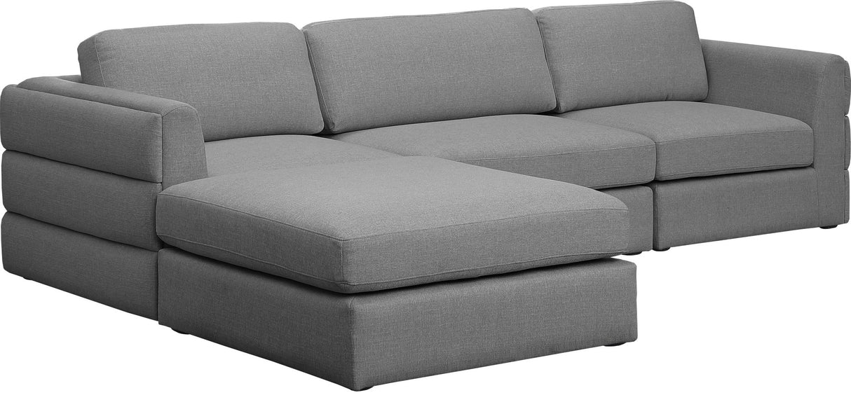 Beckham - Modular Sectional 4 Piece - Gray | Home Elegance USA