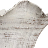 Ruffled Petal White Vases (Set of 2) by Uttermost - View 3