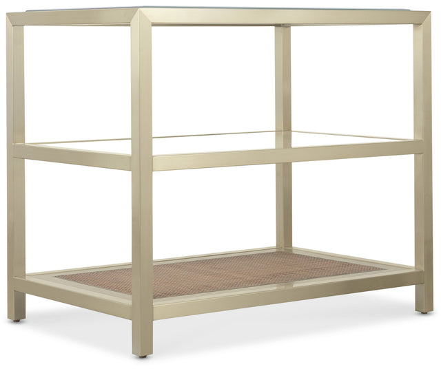 Melange End Table - Gold by Hooker Furniture - View 1