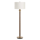 Keros Floor Lamp Dark Oak - Dark Brown by Uttermost - View 4