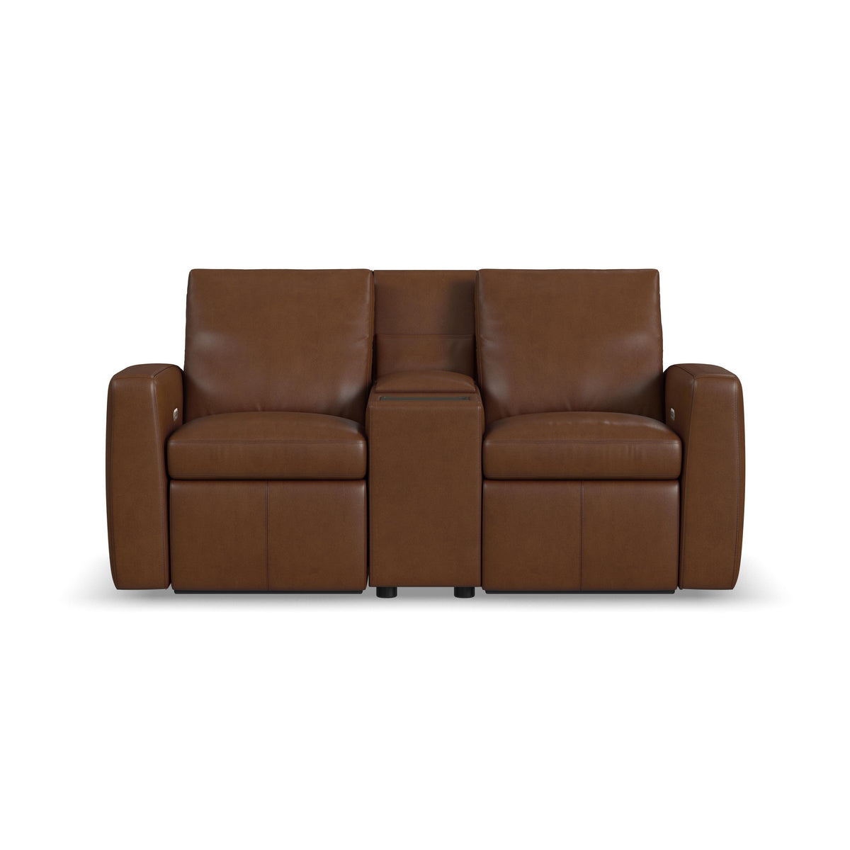 Aria Power Reclining Loveseat With Console - Sedona | Flexsteel