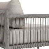 Borneo Outdoor Sofa Dove - Light Gray by Uttermost - View 6