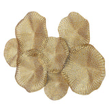 Ripley Gold Metal Wall Art by Uttermost - View 4