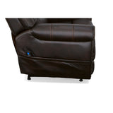 Oscar Power Lift Recliner With Right-Hand Control & Power Headrest - Molasses | Flexsteel