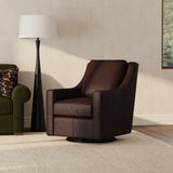 Murph Leather Stationary Swivel Chair | Flexsteel