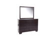 Modern Style 1pc Dresser Nine Drawers Brown Color Finish Bedroom Furniture