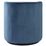Mallorie Swivel Chair - Blue by Uttermost - View 4